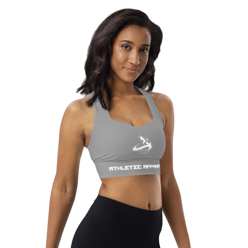 
                      
                        Athletic Apparatus Grey 1 WL Longline sports bra
                      
                    