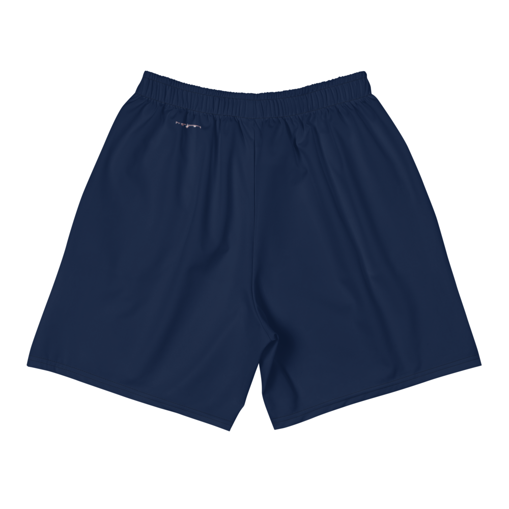 Athletic Apparatus Navy Blue rwb logo Men's Athletic Long Shorts - Athletic Apparatus