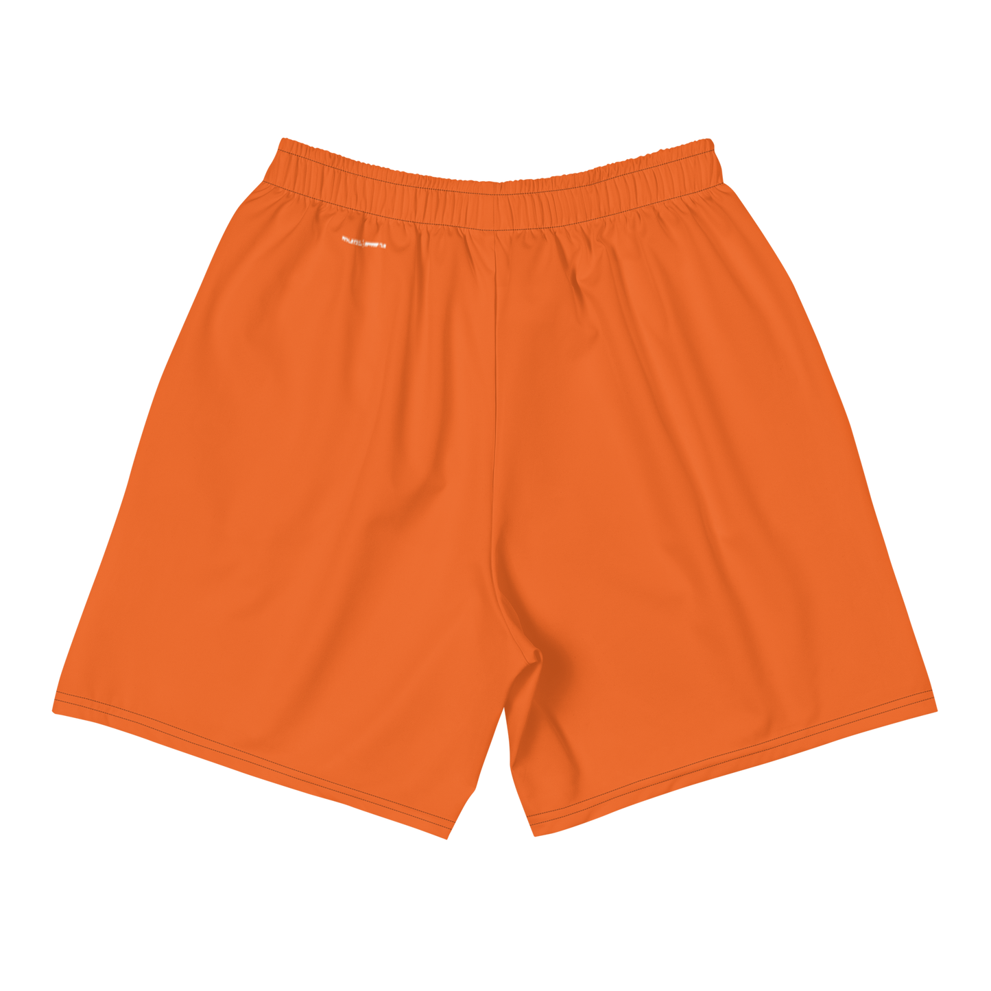 Athletic Apparatus Orange White logo Men's Athletic Long Shorts