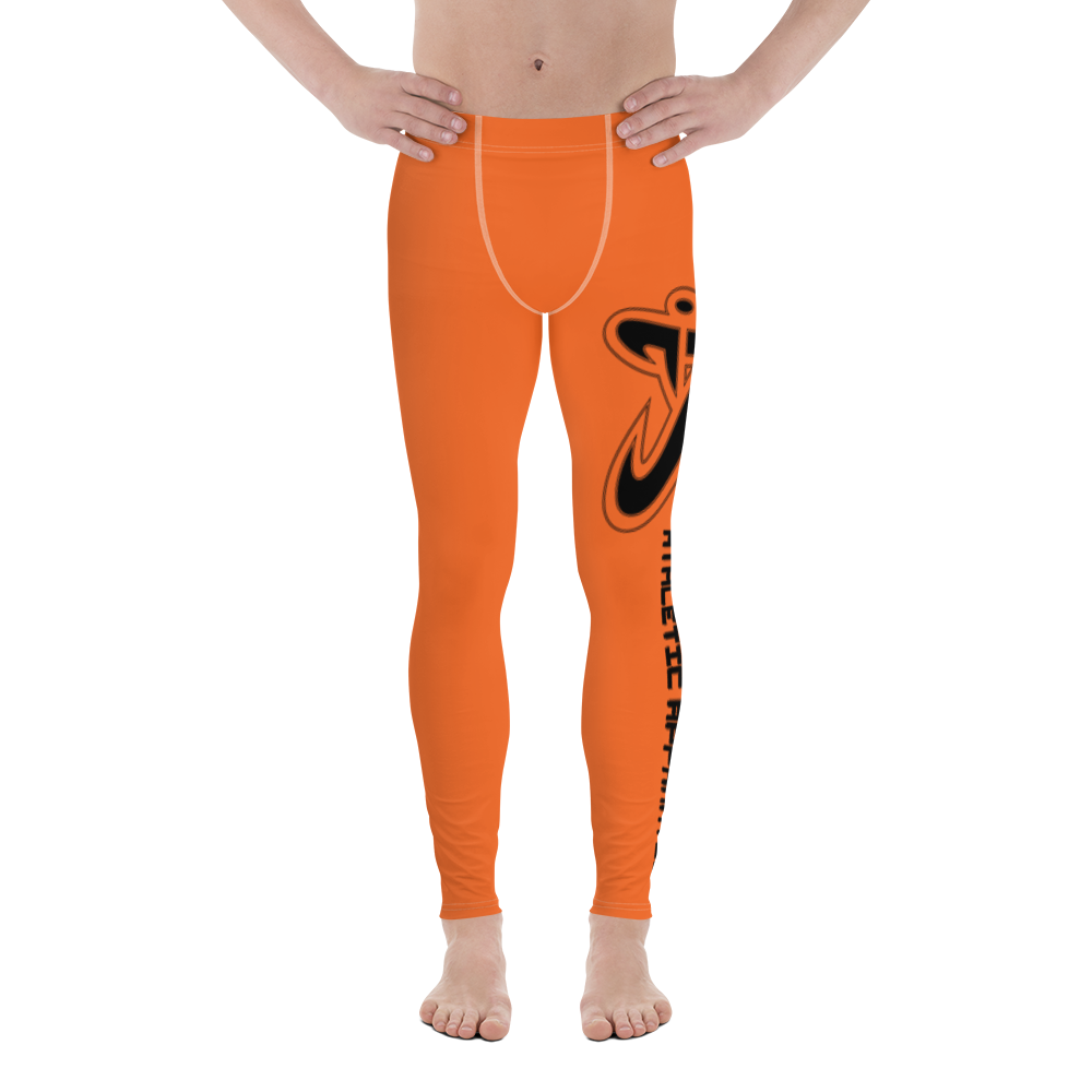 
                      
                        Athletic Apparatus Orange Black logo White stitch V2 Men's Leggings
                      
                    