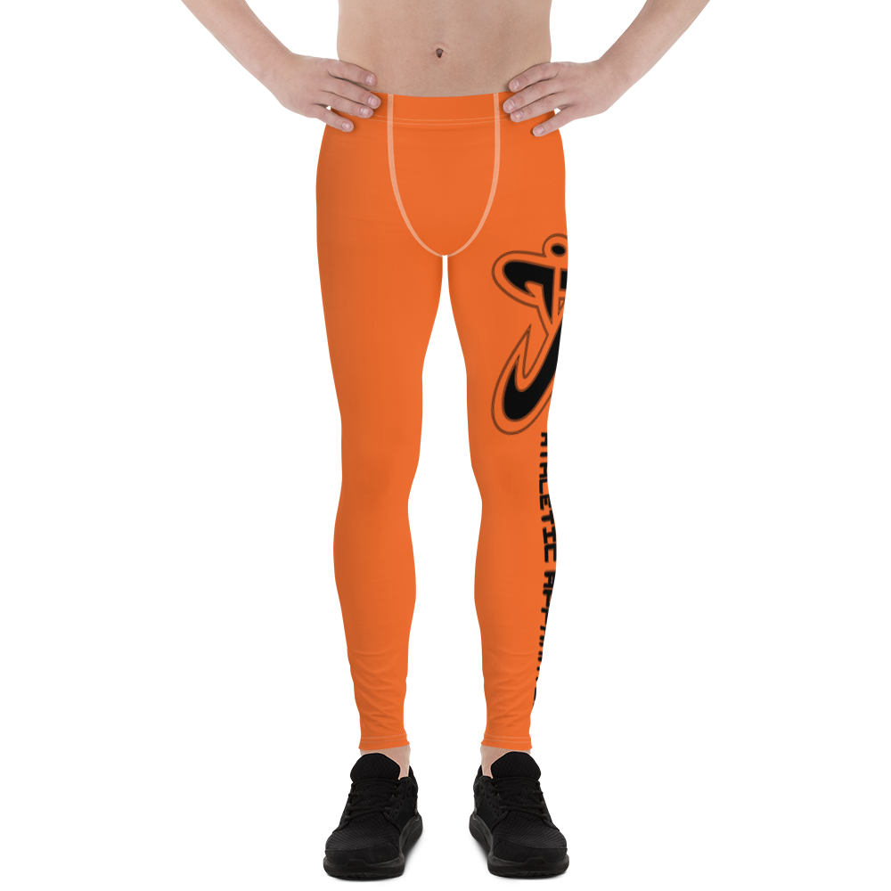 
                      
                        Athletic Apparatus Orange Black logo White stitch V2 Men's Leggings
                      
                    