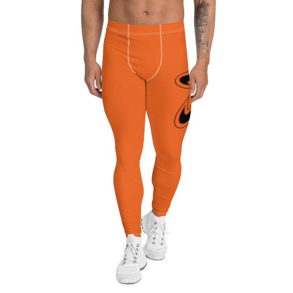 
                      
                        Athletic Apparatus Orange Black logo White stitch V2 Men's Leggings
                      
                    