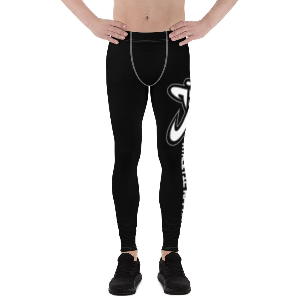 
                      
                        Athletic Apparatus Black White logo White stitch V2 Men's Leggings
                      
                    