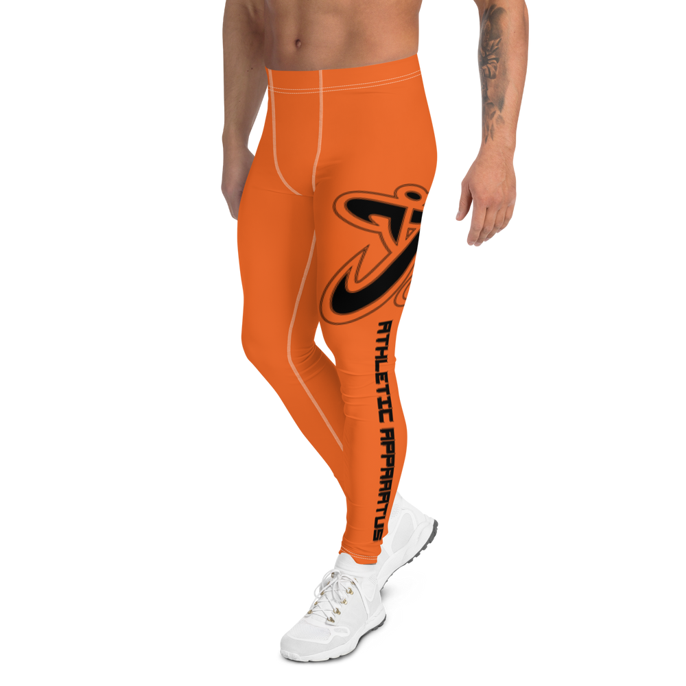 
                      
                        Athletic Apparatus Orange Black logo White stitch V2 Men's Leggings
                      
                    