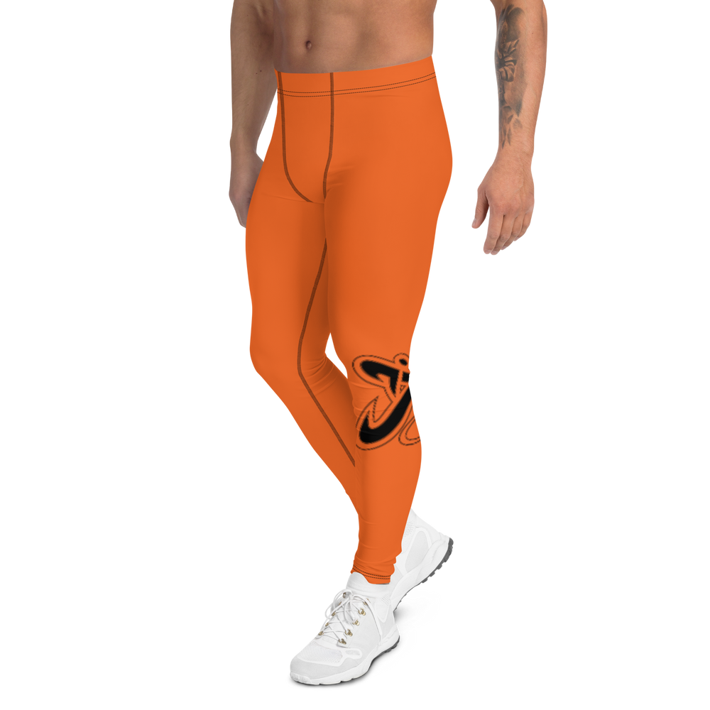 Athletic Apparatus Orange Black logo V3 Men's Leggings