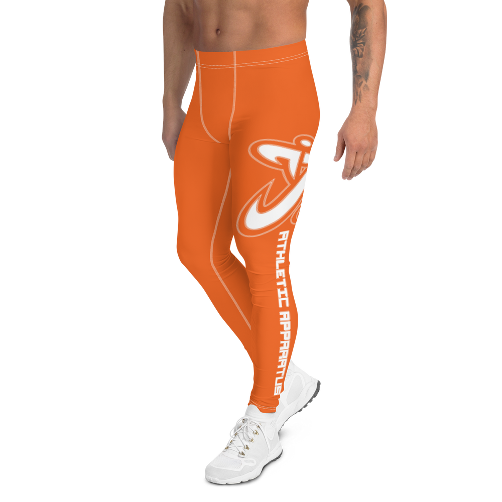 
                      
                        Athletic Apparatus Orange White logo White Stitch V2 Men's Leggings
                      
                    