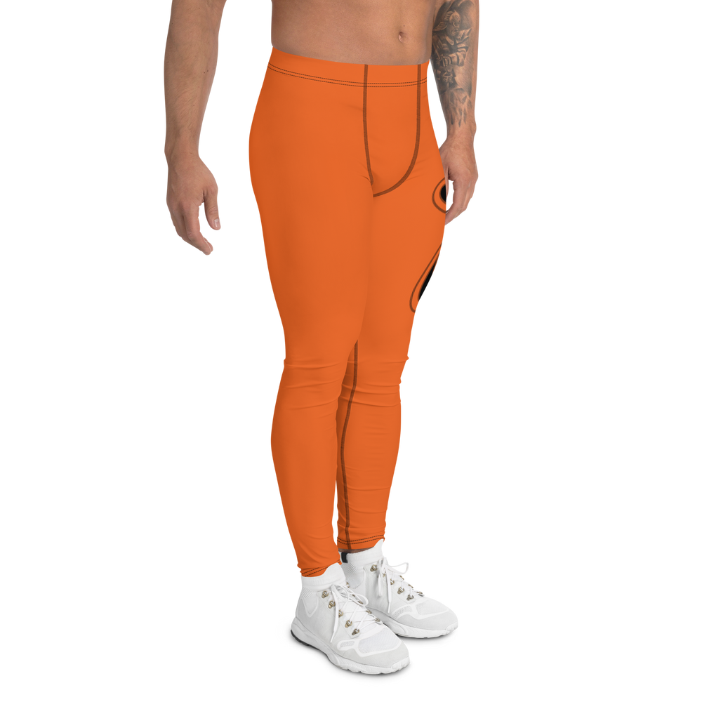 
                      
                        Athletic Apparatus Orange Black logo White stitch V2 Men's Leggings
                      
                    