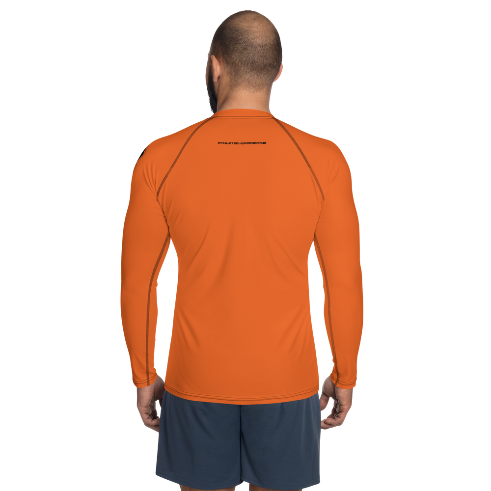
                  
                    Athletic Apparatus Orange Black Logo Men's Rash Guard
                  
                