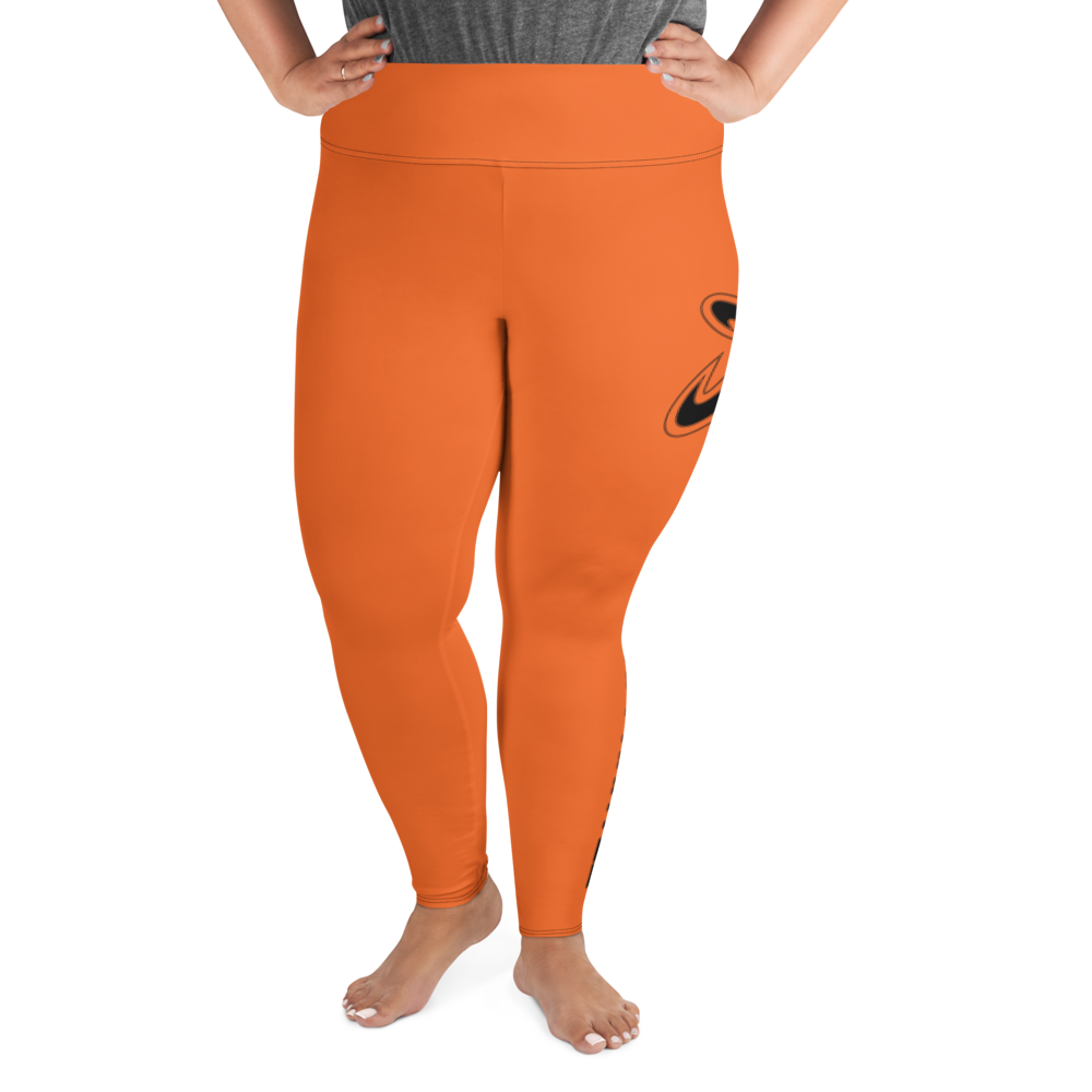 
                      
                        Athletic Apparatus Orange Black logo Plus Size Leggings
                      
                    