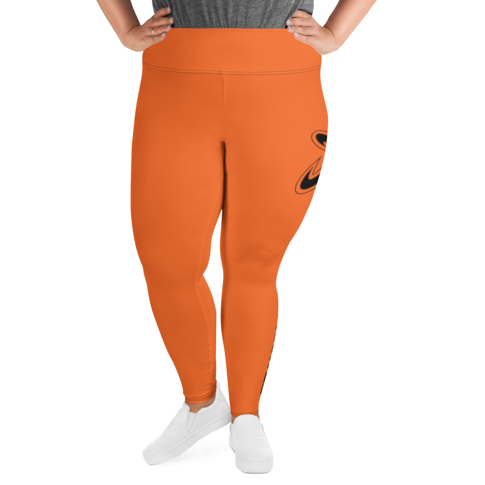 
                      
                        Athletic Apparatus Orange Black logo Plus Size Leggings
                      
                    