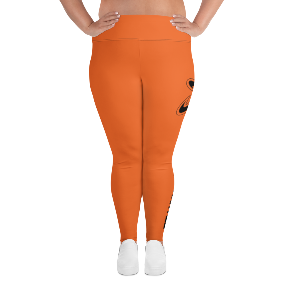 
                      
                        Athletic Apparatus Orange Black logo Plus Size Leggings
                      
                    