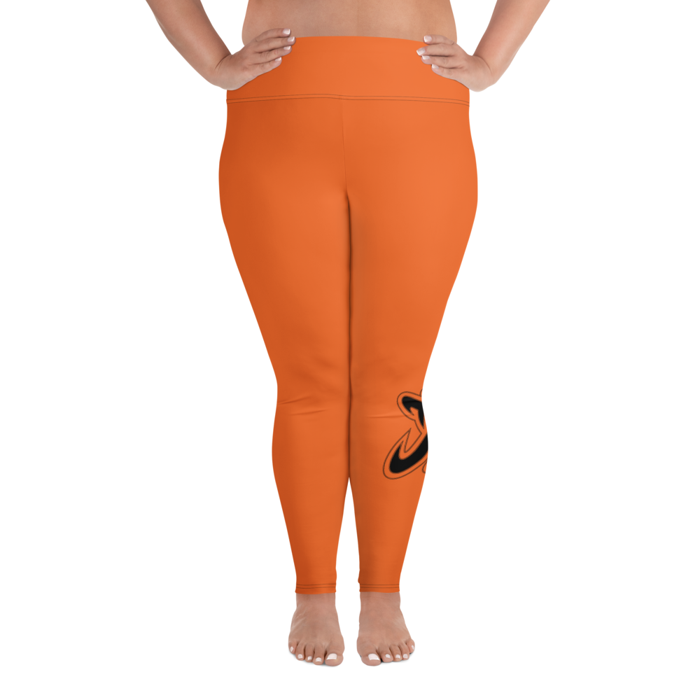 
                      
                        Athletic Apparatus Orange Black logo V3 Plus Size Leggings
                      
                    