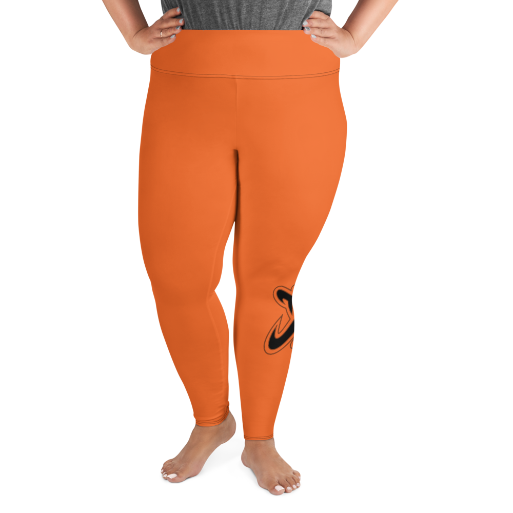 
                      
                        Athletic Apparatus Orange Black logo V3 Plus Size Leggings
                      
                    