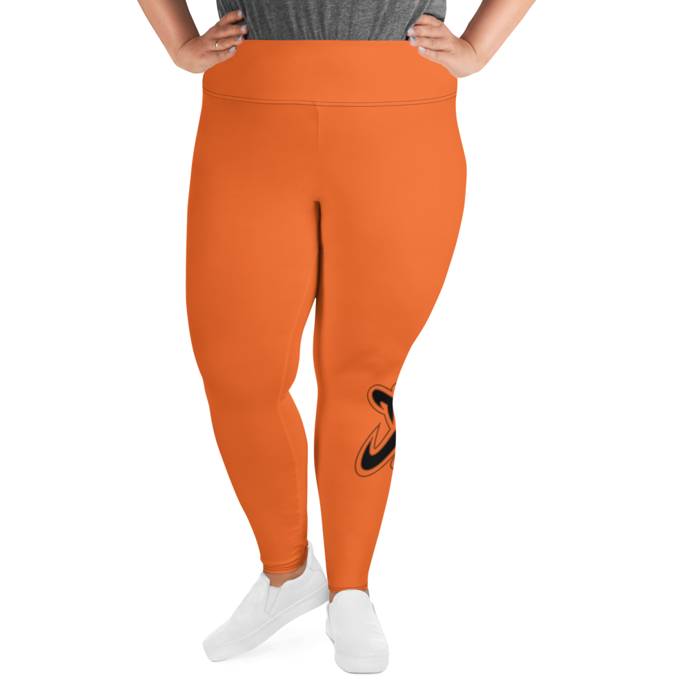 
                      
                        Athletic Apparatus Orange Black logo V3 Plus Size Leggings
                      
                    