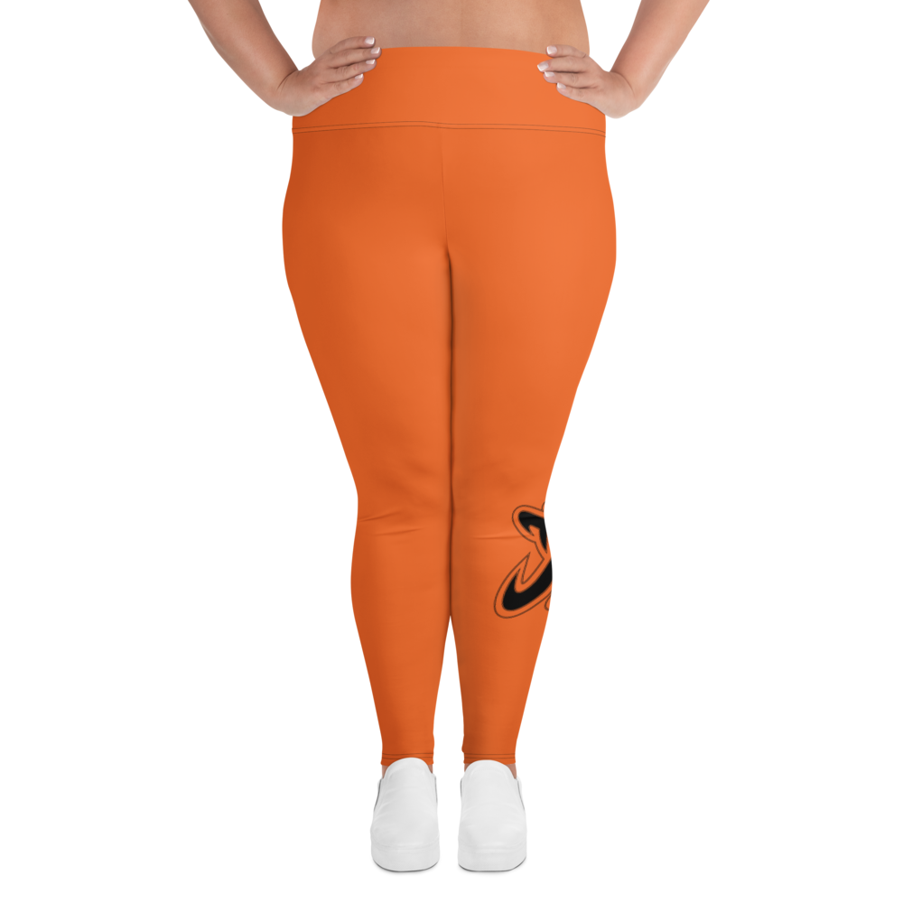 
                      
                        Athletic Apparatus Orange Black logo V3 Plus Size Leggings
                      
                    