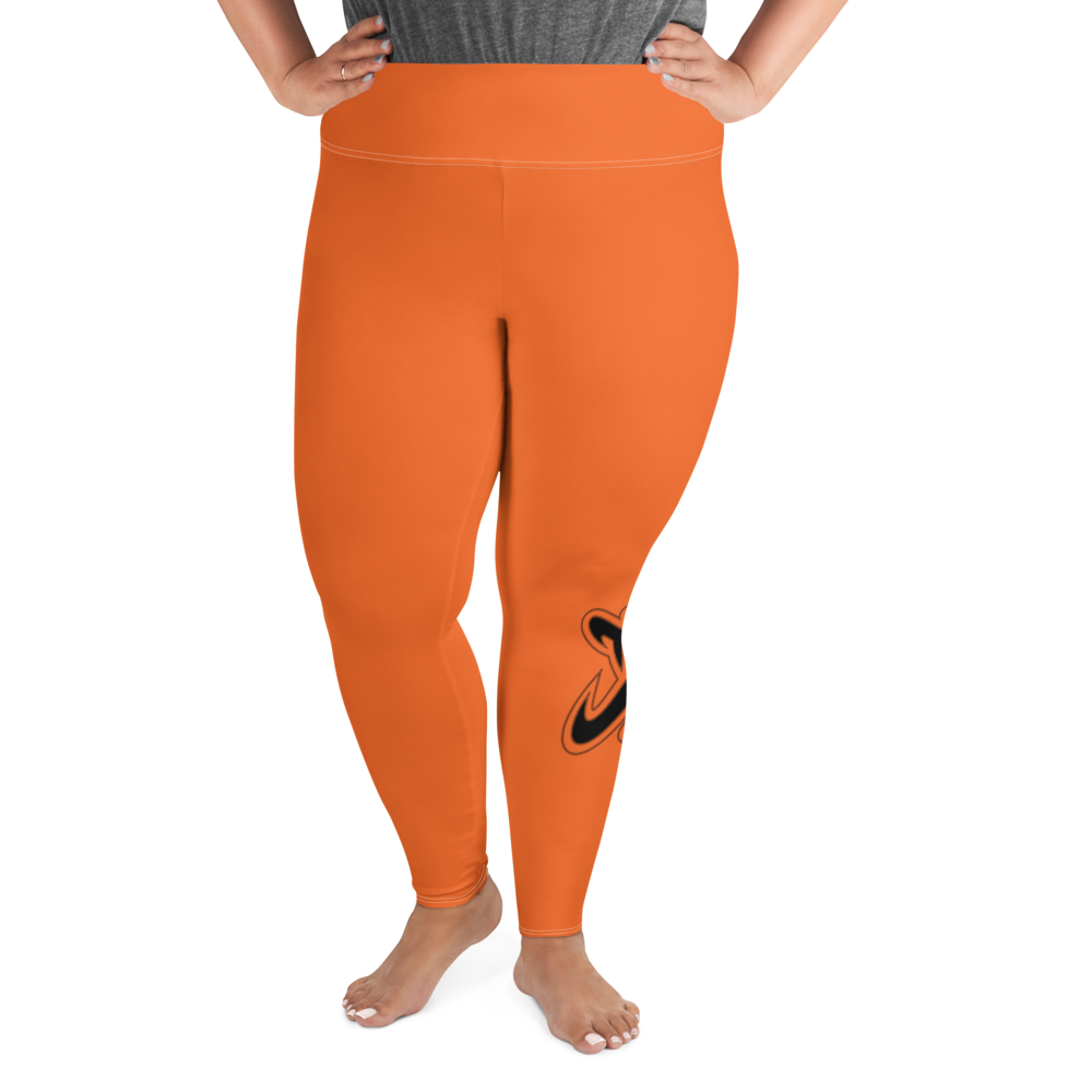 
                      
                        Athletic Apparatus Orange Black logo White stitch V3 Plus Size Leggings
                      
                    
