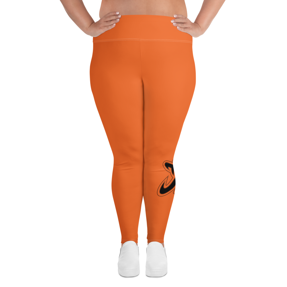 
                      
                        Athletic Apparatus Orange Black logo White stitch V3 Plus Size Leggings
                      
                    