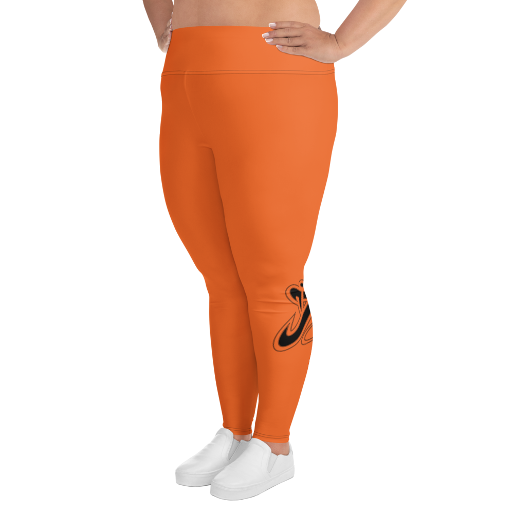 
                      
                        Athletic Apparatus Orange Black logo V3 Plus Size Leggings
                      
                    