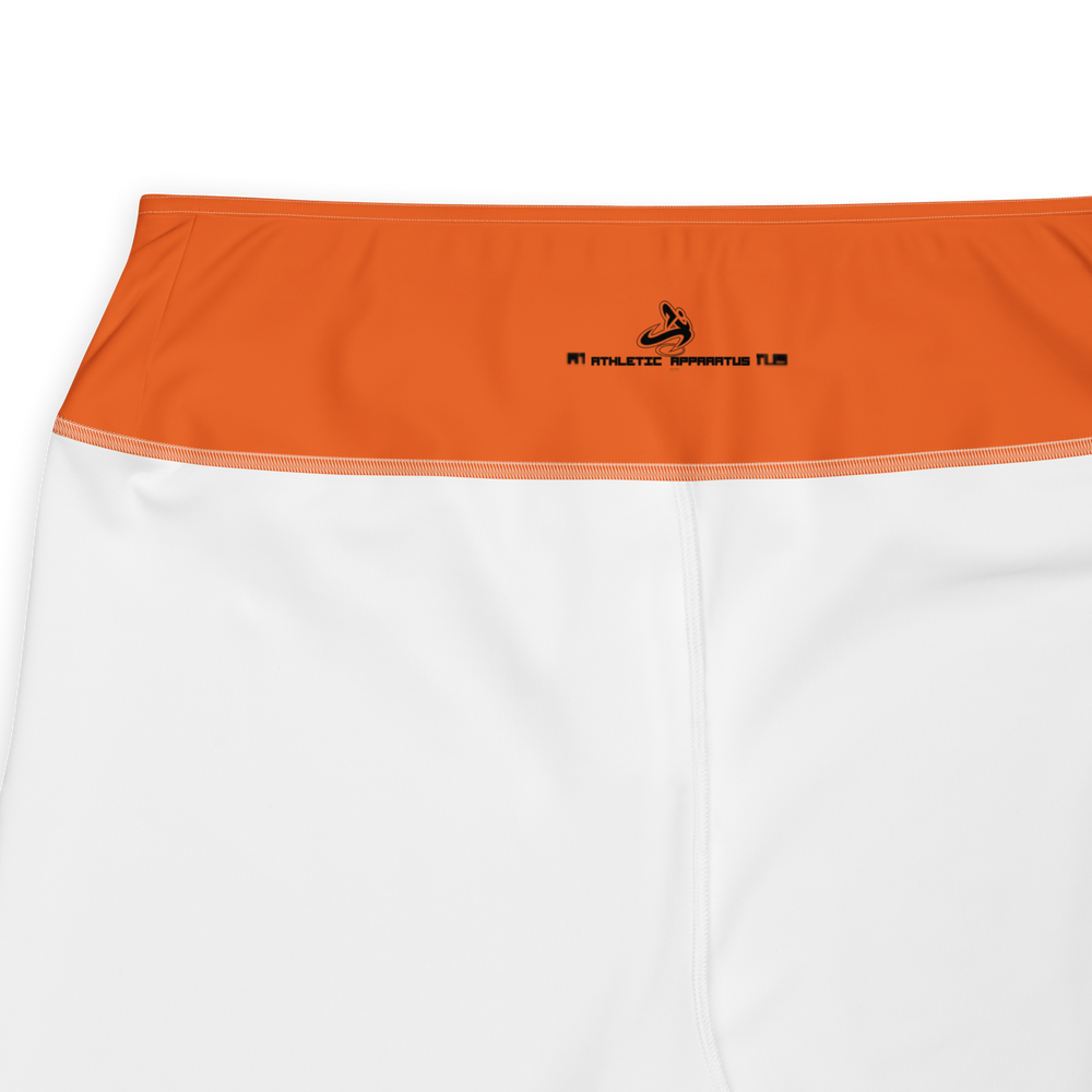 
                  
                    Athletic Apparatus Orange Black logo White stitch Plus Size Leggings
                  
                