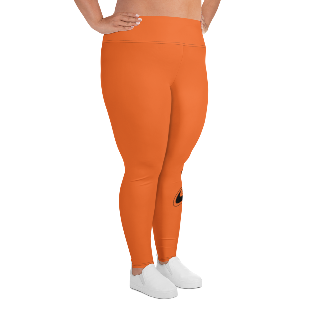 
                      
                        Athletic Apparatus Orange Black logo V3 Plus Size Leggings
                      
                    