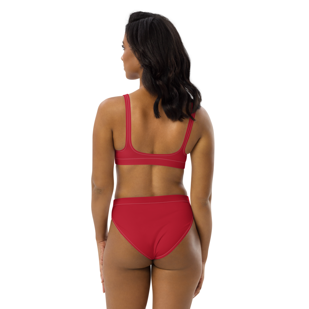 
                      
                        Athletic Apparatus Red White logo Recycled High-Waisted Bikini - Athletic Apparatus
                      
                    