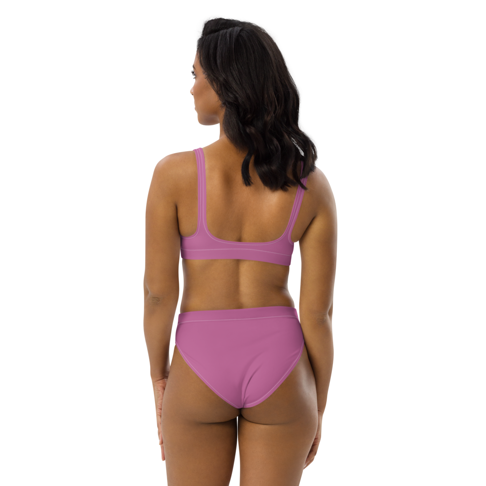 
                      
                        Athletic Apparatus Pink 1 White logo Recycled High-Waisted Bikini - Athletic Apparatus
                      
                    