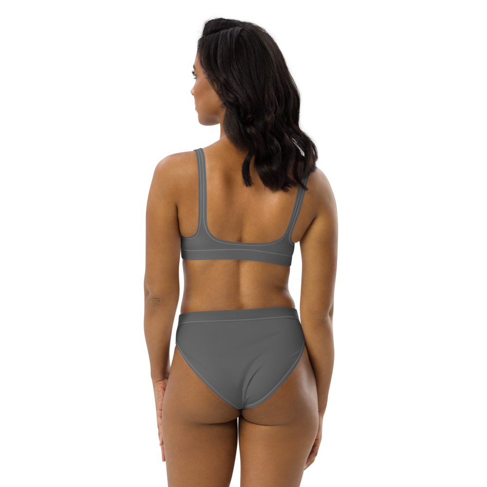 
                      
                        Athletic Apparatus Grey White logo Recycled High-Waisted Bikini - Athletic Apparatus
                      
                    