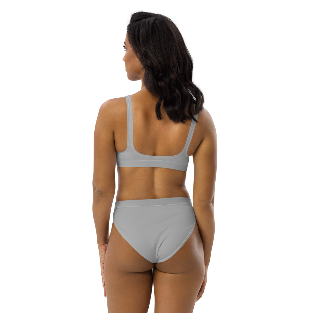 
                      
                        Athletic Apparatus Grey 2 White logo Recycled High-Waisted Bikini - Athletic Apparatus
                      
                    