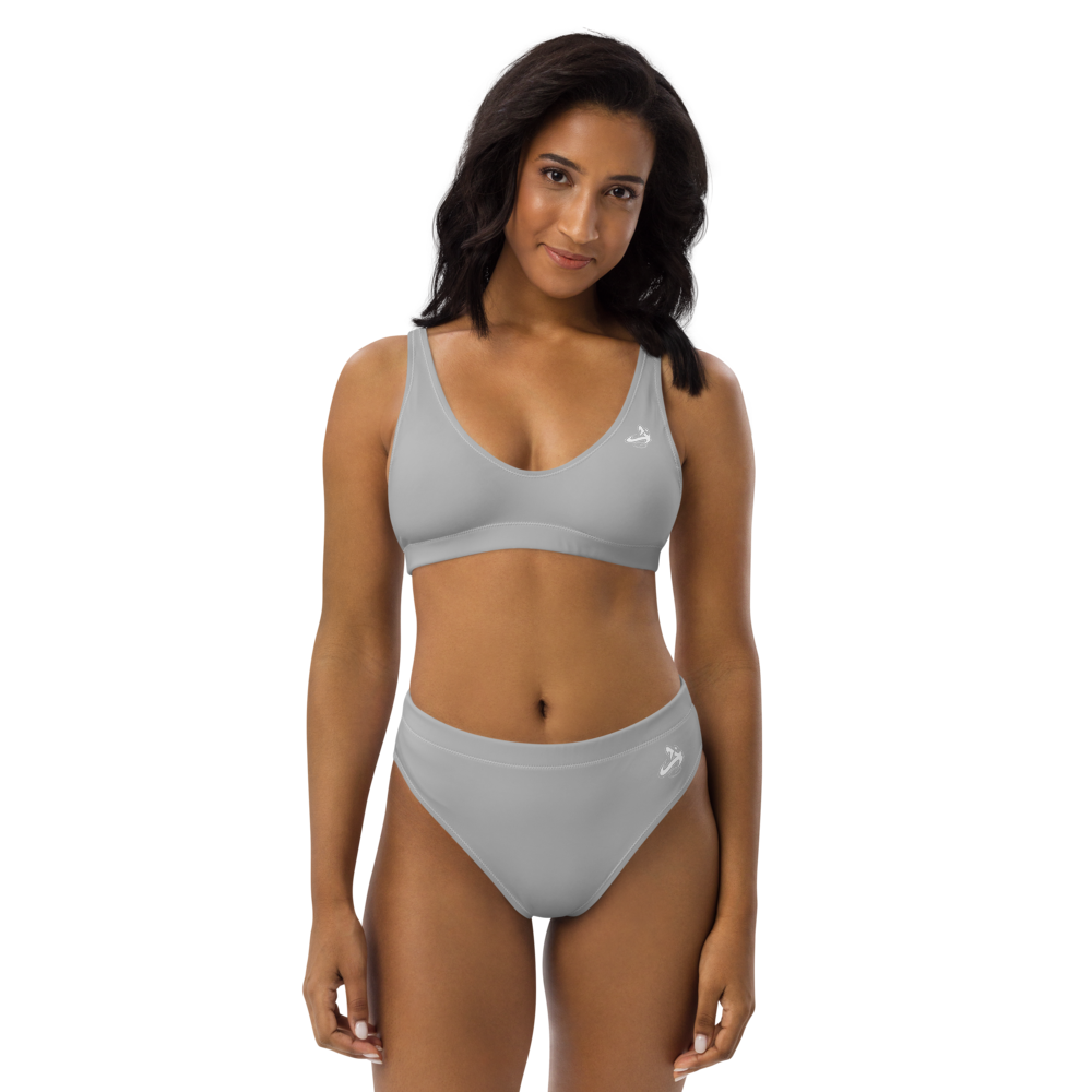 
                      
                        Athletic Apparatus Grey 2 White logo Recycled High-Waisted Bikini - Athletic Apparatus
                      
                    