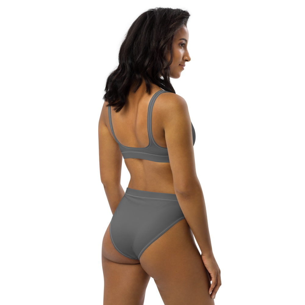 
                      
                        Athletic Apparatus Grey White logo Recycled High-Waisted Bikini - Athletic Apparatus
                      
                    