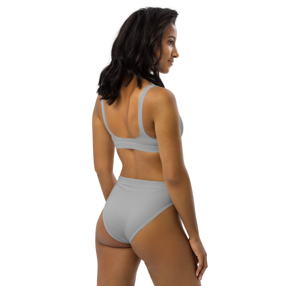 
                      
                        Athletic Apparatus Grey 2 White logo Recycled High-Waisted Bikini - Athletic Apparatus
                      
                    