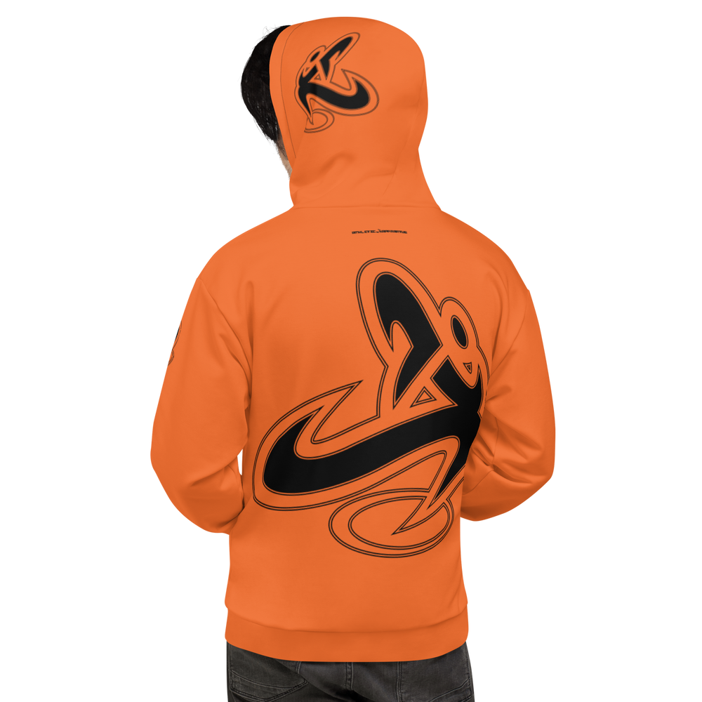 
                      
                        Athletic Apparatus Orange Black Logo Unisex Hoodie
                      
                    