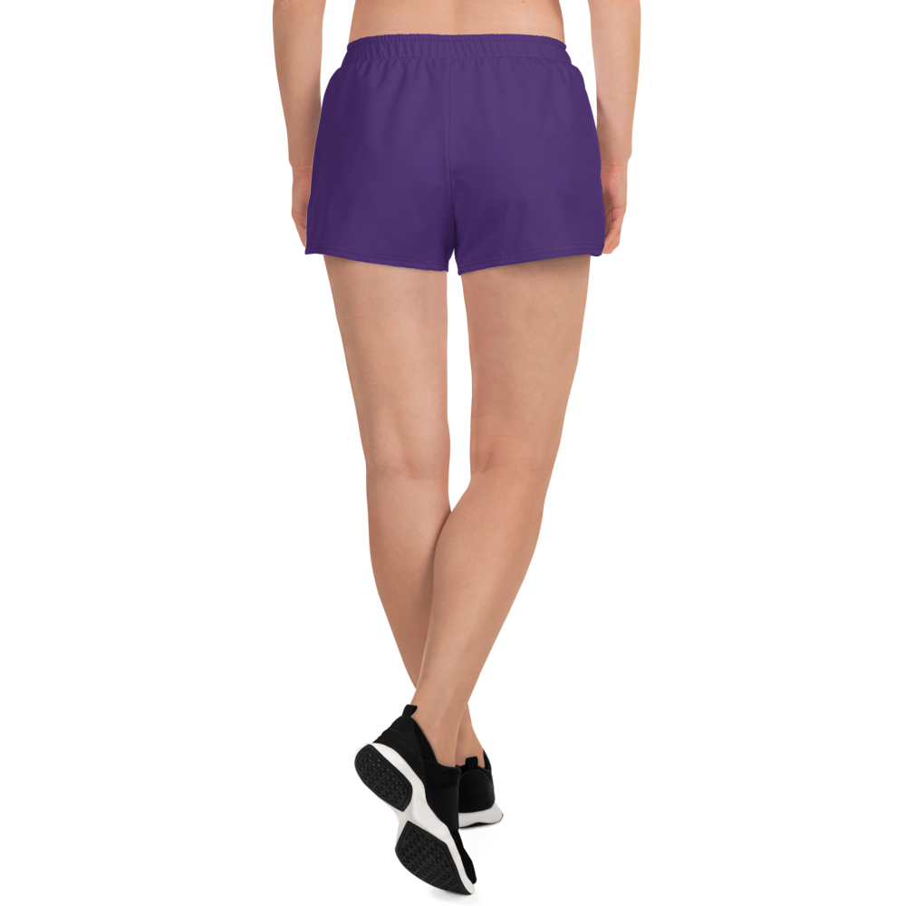 
                  
                    Athletic Apparatus Purple Black logo V1 Women's Athletic Shorts - Athletic Apparatus
                  
                