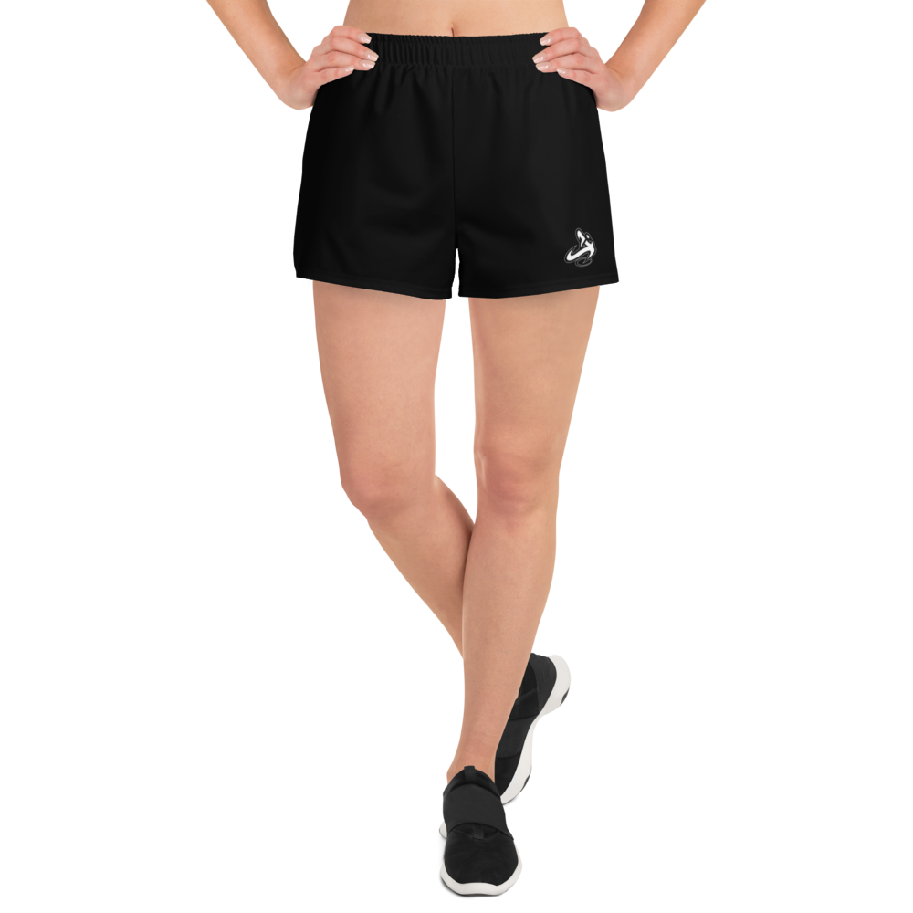 
                  
                    Athletic Apparatus Black White logo V1 Women's Athletic Shorts - Athletic Apparatus
                  
                