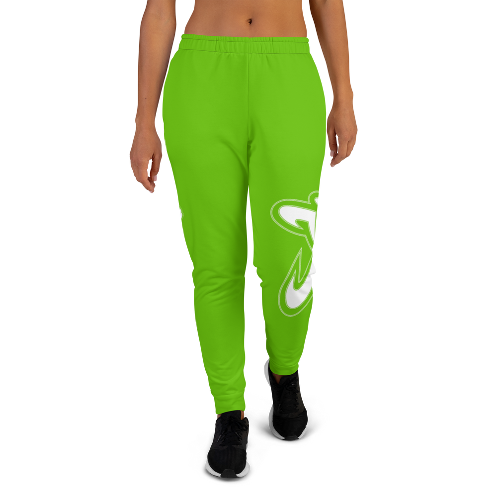 Athletic Apparatus Kelly Green White Logo V2 Women's Joggers