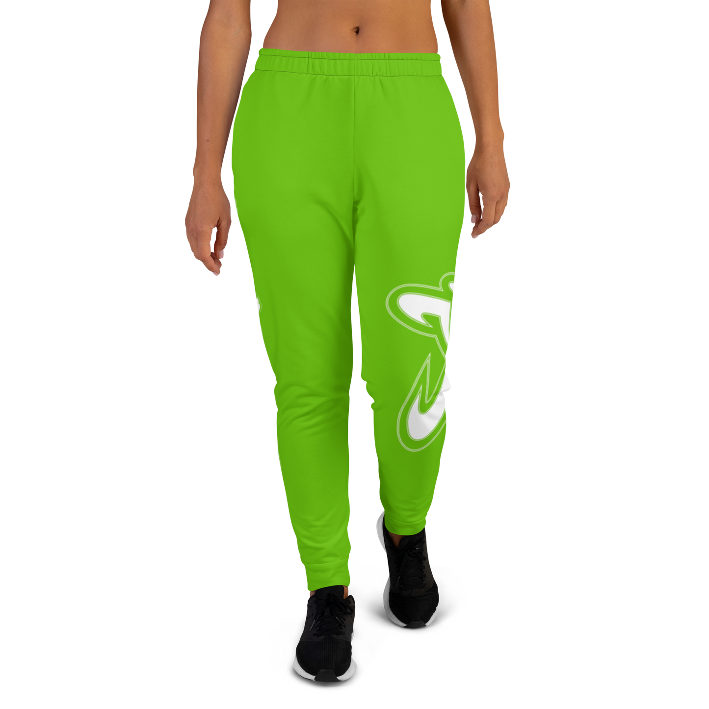 Athletic Apparatus Kelly Green White Logo V2 Women's Joggers