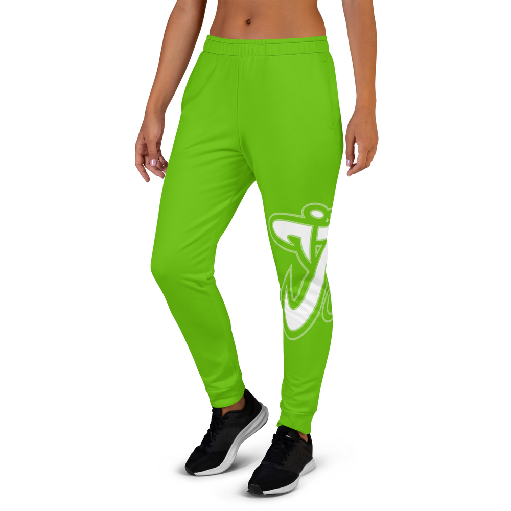 Athletic Apparatus Kelly Green White Logo V2 Women's Joggers