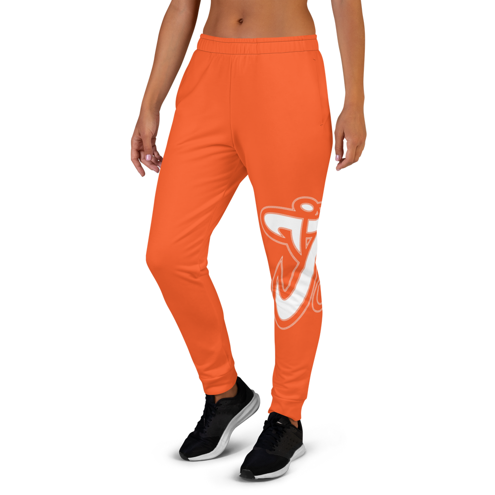 Athletic Apparatus Outrageous Orange White Logo V2 Women's Joggers
