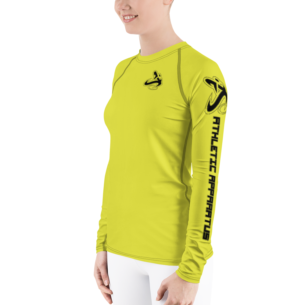 
                      
                        Athletic Apparatus Starship Black logo Women's Rash Guard
                      
                    