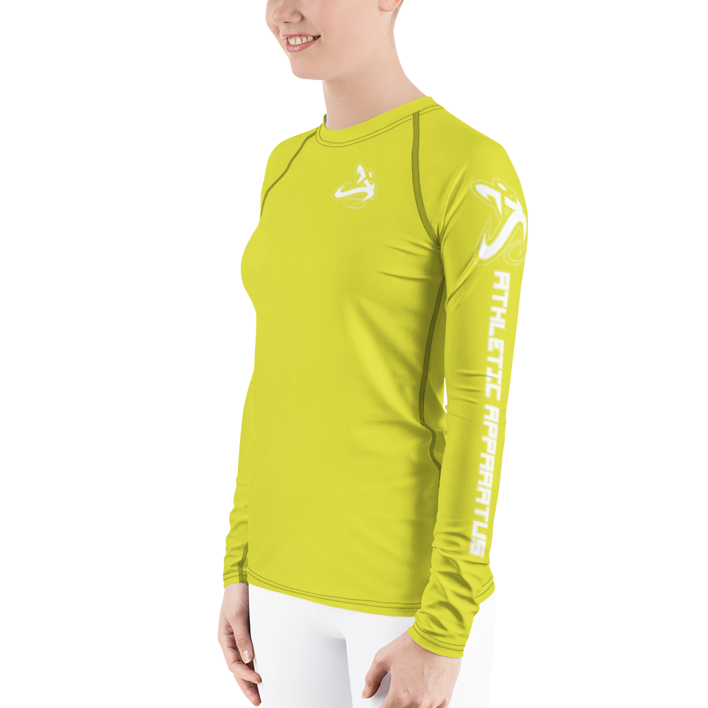 
                      
                        Athletic Apparatus Starship White logo Women's Rash Guard
                      
                    