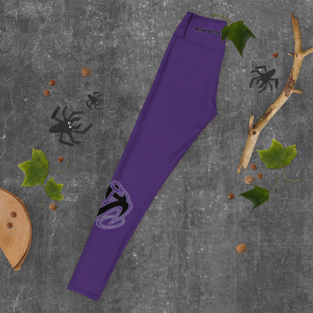 
                      
                        Athletic Apparatus Purple Black logo V3 Yoga Leggings - Athletic Apparatus
                      
                    