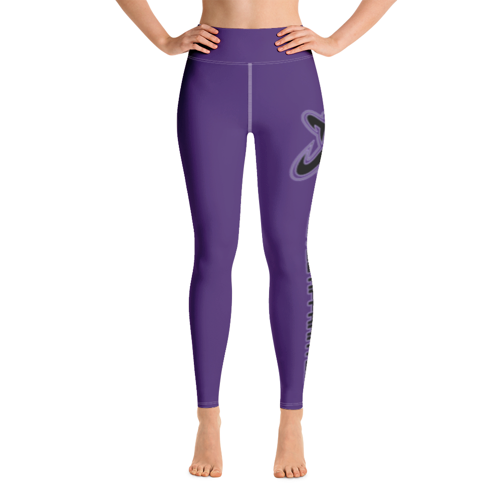 
                      
                        Athletic Apparatus Purple Black logo White stitch V2 Yoga Leggings - Athletic Apparatus
                      
                    