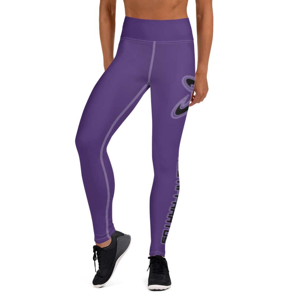 
                      
                        Athletic Apparatus Purple Black logo White stitch V2 Yoga Leggings - Athletic Apparatus
                      
                    