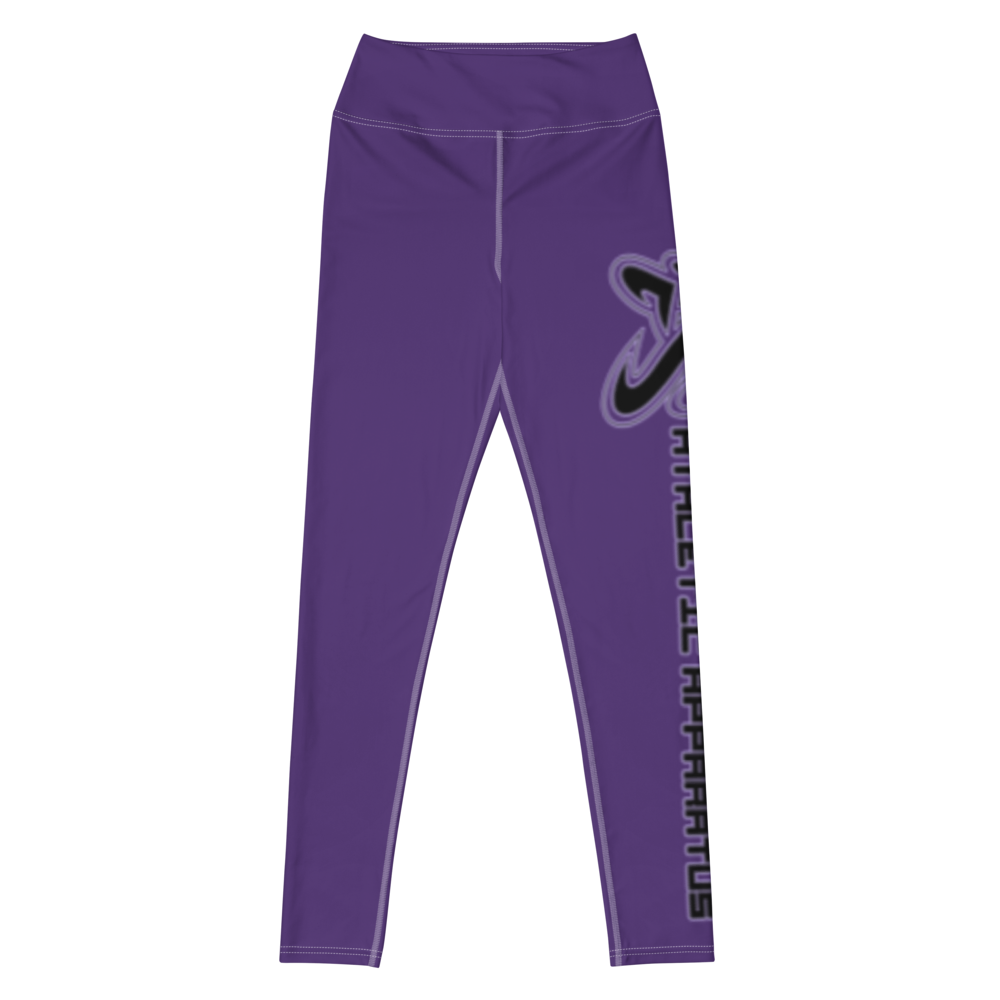 
                      
                        Athletic Apparatus Purple Black logo White stitch V2 Yoga Leggings - Athletic Apparatus
                      
                    