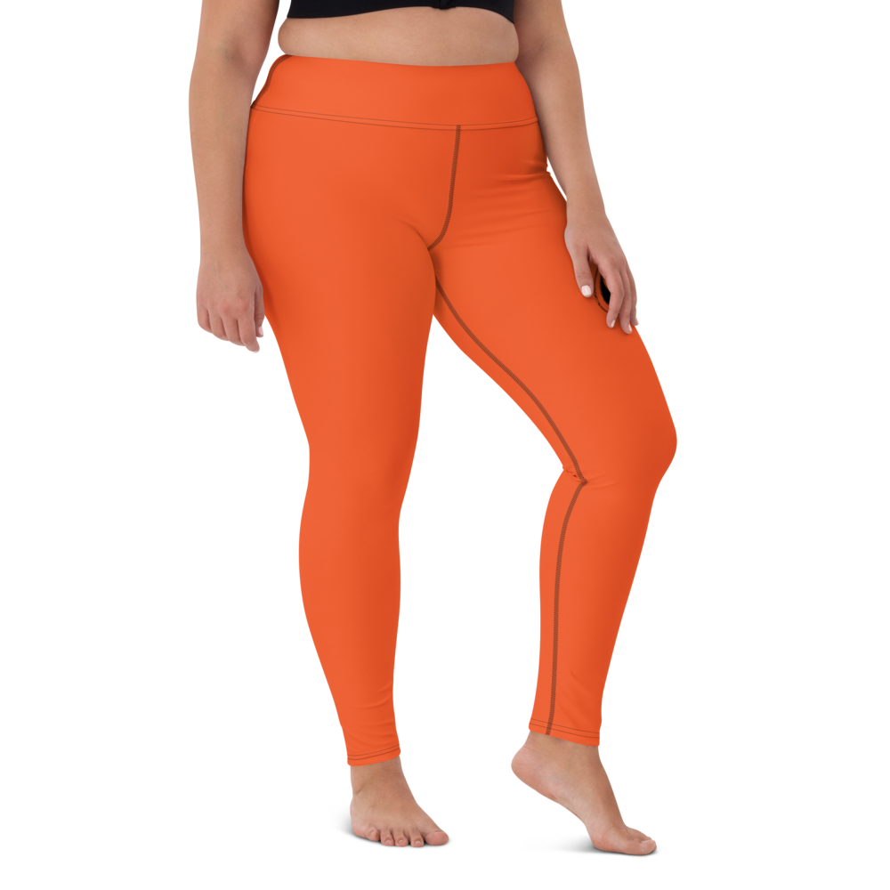 
                      
                        Athletic Apparatus Outrageous Orange Black logo Yoga Leggings
                      
                    