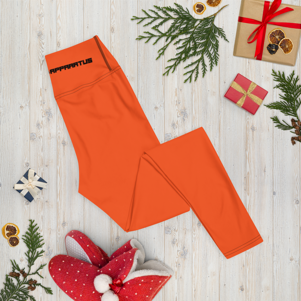 
                      
                        Athletic Apparatus Outrageous Orange Black logo V3 Yoga Leggings
                      
                    