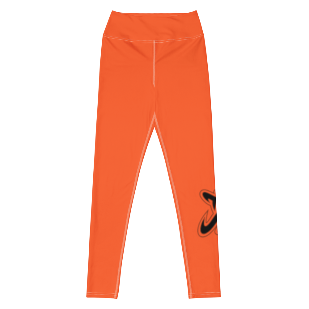 
                      
                        Athletic Apparatus Outrageous Orange White stitch Black logo V3 Yoga Leggings
                      
                    