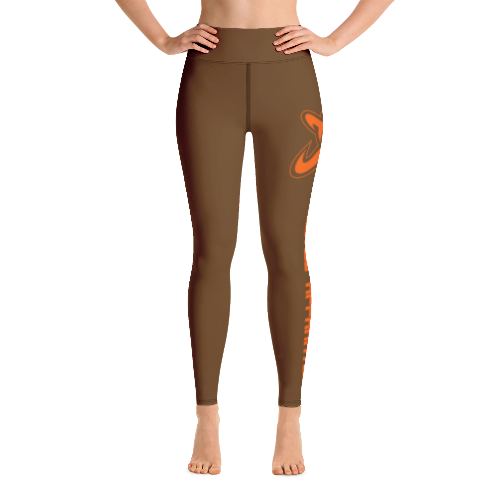 
                      
                        Athletic Apparatus Brown Orange logo Yoga Leggings
                      
                    