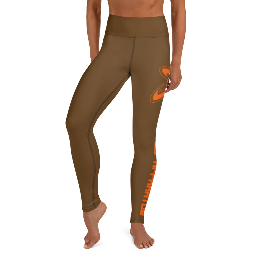 
                      
                        Athletic Apparatus Brown Orange logo Yoga Leggings
                      
                    