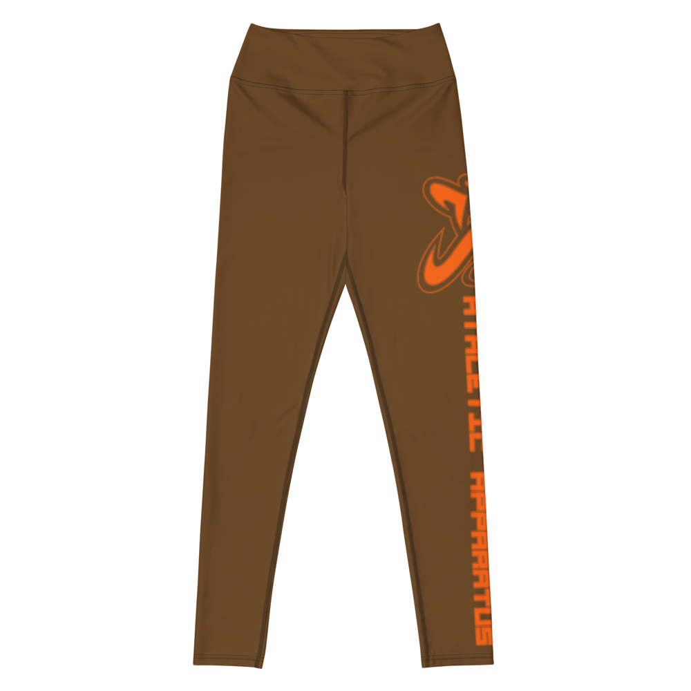 
                      
                        Athletic Apparatus Brown Orange logo Yoga Leggings
                      
                    